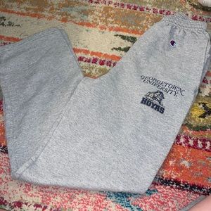 Georgetown university  Champion sweatpants
